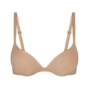 SKIMS Ultimate Push Up Plunge Clay Bra